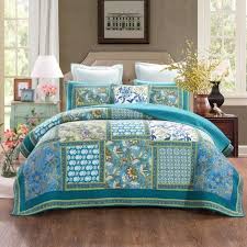 Aquamarine King Single Bed Quilted