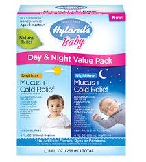 Hylands Baby Mucus Cold Relief Day Nighttime Value Pack