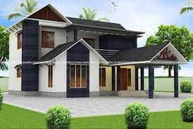 Modern Gable Roof House With Beautiful