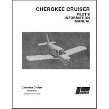 Details About Piper Pa28 140 Cherokee Cruiser 1977 Poh 761 622