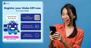 how to register globe and tm sim card