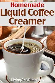 liquid coffee creamer recipe living