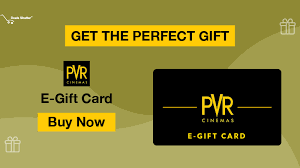 PVR Cinemas E Gift Cards - Gifting Made Easy - Movie Vouchers