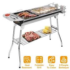 foldable bbq grill portable charcoal