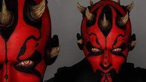 darth maul halloween makeup tutorial