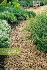 Wood Chip Path In Wo Stock Photo By