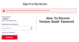 Can verizon give me an ip address to find out who is logging onto my email using my password? Steps To Recover Verizon Email Password Forgot Verizon Password