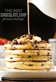 the best chocolate chip pancakes mom
