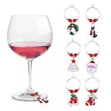 Wine Glass Charms Set Of 6
