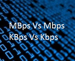 What Is Difference Between Kbps Mbps And Gbps Chart Conversion