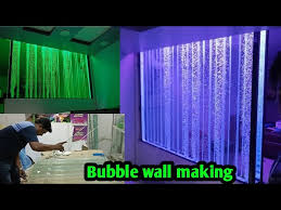 Easy Colourful Led Water Bubble Wall