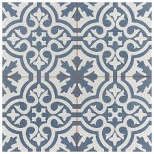 merola tile berkeley blue 17 5 8 in x