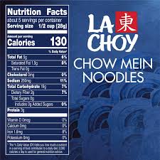 la choy chow mein noodles made from