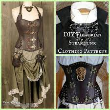 Steampunk hiked skirt sewing pattern. Unique Diy Victorian Steampunk Clothing Patterns Harlots Angels