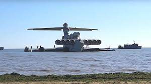 The Only Missile-Toting Ekranoplan Russia Ever Built Just Took Its Last  Trip On The Caspian