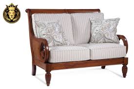 teak wood vine style sofa set royalzig