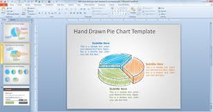 Free Hand Drawn Pie Chart Template For Powerpoint Free