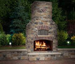 Outdoor Fireplace And Pizza Ovens