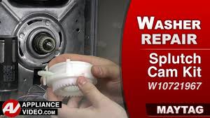 Normal audio sounds on your maytag front load washer. Maytag Mvwc565fw0 Washer Loud Grinding Noise Splutch Cam Kit Appliance Video