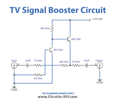 Cable Tv Signal Booster Amplifier