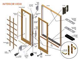 400 Series Frenchwood Patio Door Parts