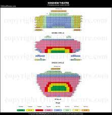 sondheim theatre london seat map and