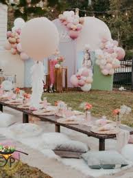 outdoor birthday party decoration