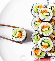 The rice used to prepare sushi does not have gluten but seasonings that are added to enhance the flavor the rice can contain gluten. Easy Vegan Sushi Rolls Gluten Free Blooming Nolwenn