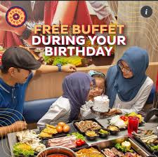 seoul garden free buffet on your