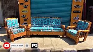 Dekh tamasha lakdi ka book. Wooden Sofa Set And Cushion Cheap And Best 2 Models And Designs 2019 In Popular Furniture Bangalore Youtube