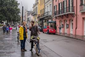 new orleans in the rain