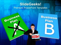 business plan a and plan b powerpoint