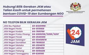 Bantuan yang diberikan dapat meringankan bebanan hidup yang terpaksa dihadapi dalam situasi. Jkm Contact Numbers For Assistance During Mco From Emily To You