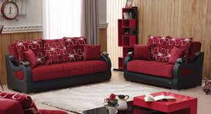 pittsburgh living room set red