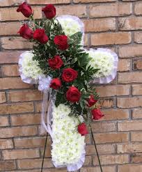 funeral flowers from plantation decor