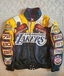 The lakers are 2020 nba champions, and you'll want to don the brand new 2020 lakers nba championship jackets in official styles from the ultimate sports store. Los Angeles Lakers Nba Champions Jacket Jeff Hamilton Leather Jacket