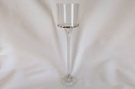 Medium Square Wine Glass Vase 50cm X