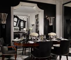 black leather dining chairs