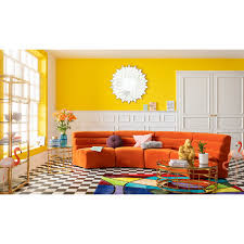sofa element wave orange kare design