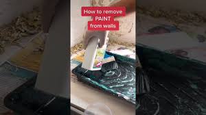 stripping wall paint shorts diy