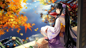 Search, discover and share your favorite chill anime gifs. 1920x1080 Geisha Anime Wallpaper