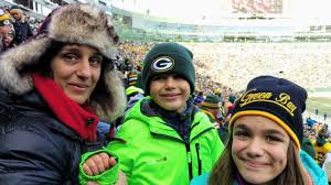 green bay packers game in the winter