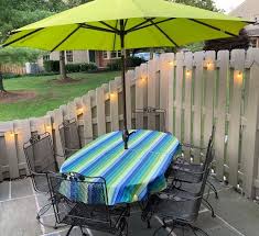 Outdoor Living Tablecloths Easy Care