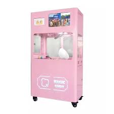 automated cotton candy machine the