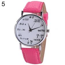 Faux Leather Quartz Wrist Watch On Onbuy