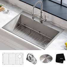 1 Hole Single Bowl Kitchen Sink Kht410