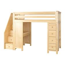 Two adults are recommended to assemble. Plank Beam Staircase Combo Loft Bed Desk Dresser Natural Buy Online In Saint Vincent And The Grenadines At Saintvincent Desertcart Com Productid 119964514