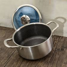 german 316 stainless steel soup pot non