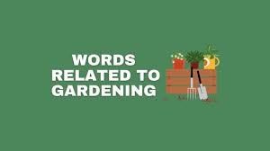 100 words to gardening