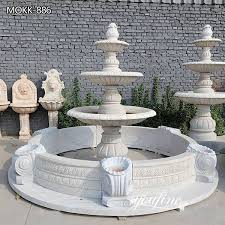 Tiered Marble Water Fountain For
